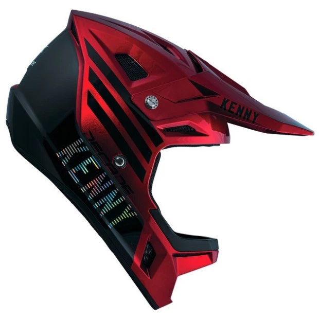 Casque Intégral Kenny Decade Graphic Smash Rouge