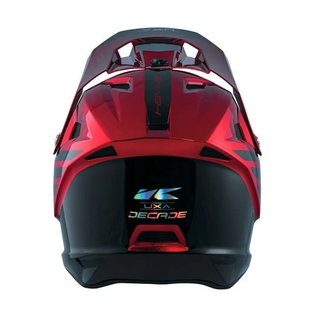 Casque Intégral Kenny Decade Graphic Smash Rouge