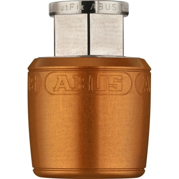 Set de 2 axes de blocage de roues Abus Nutfix M5 Orange - 100/135 mm