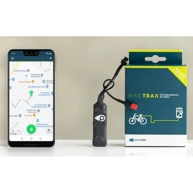 Traceur GPS PowUnity Bike Trax pour Moteurs Brose